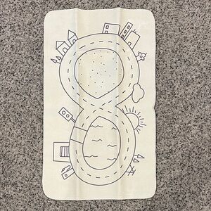 Gathre Baby Changing Mat with Road Design